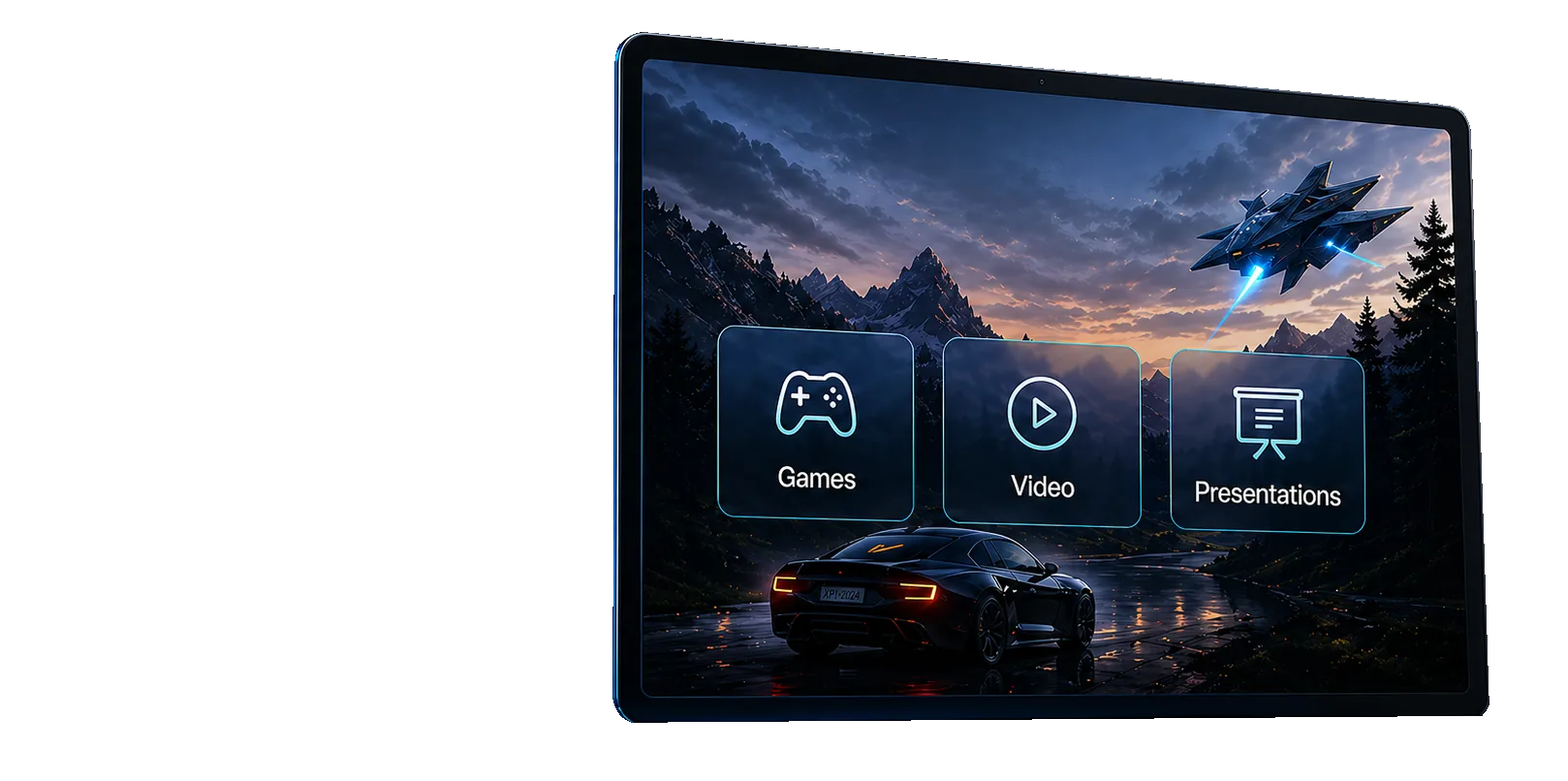 Display Dimmer app rule visual showing brightness automation for fullscreen workflows.